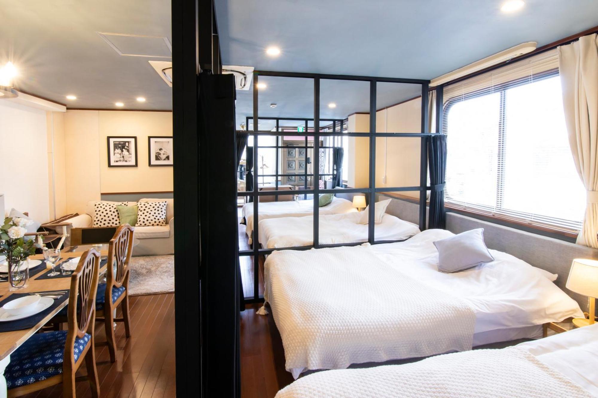 【5/24New Open】浅草徒歩3分/Max9名/無料駐車場/渋谷直通 Apartment Tokio Exterior foto